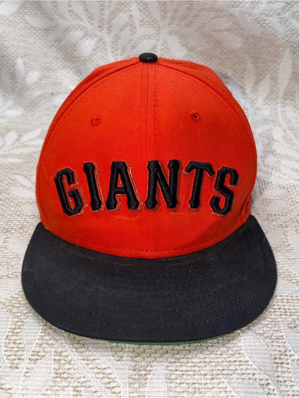 Giants Orange & Black Snapback Hat